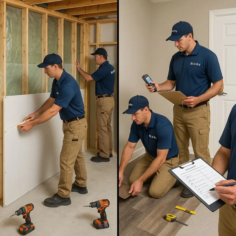 Repairs and Reconstruction process in Eaton County, MI